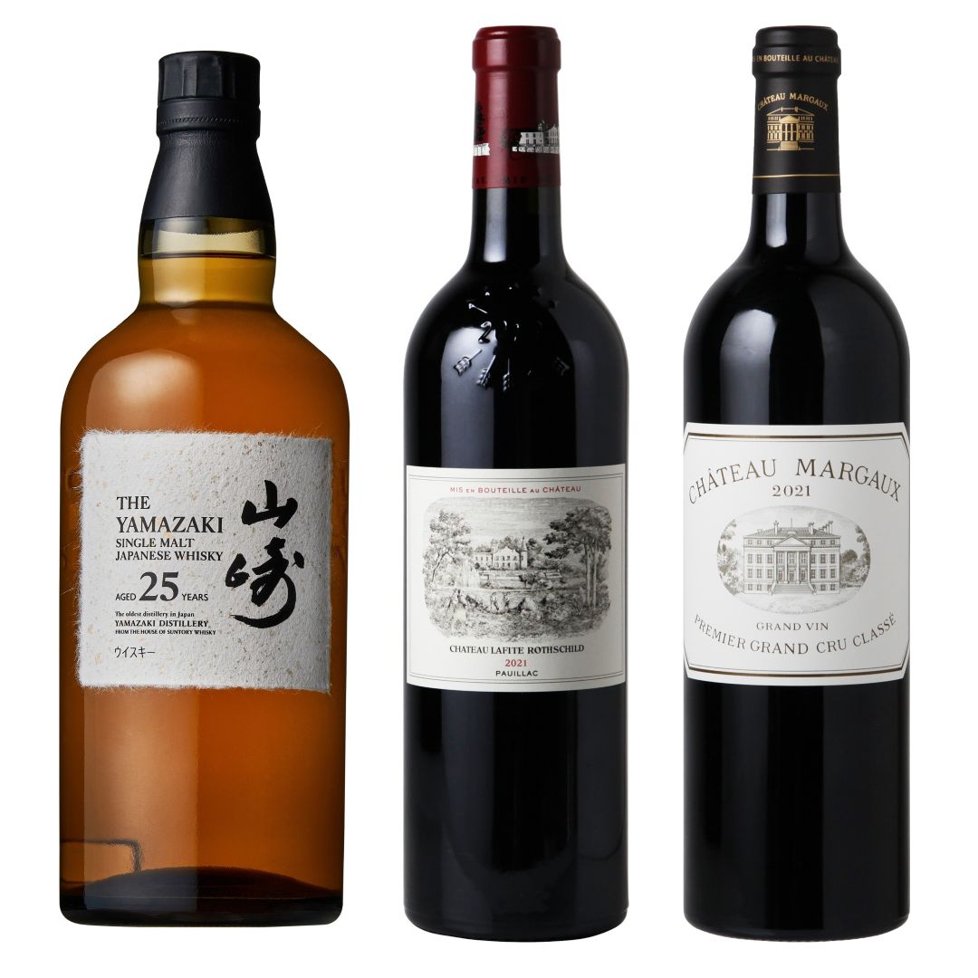 クイーンズ伊勢丹ネットショップ / 【Fセット】山崎25年＆ボルドー1級
